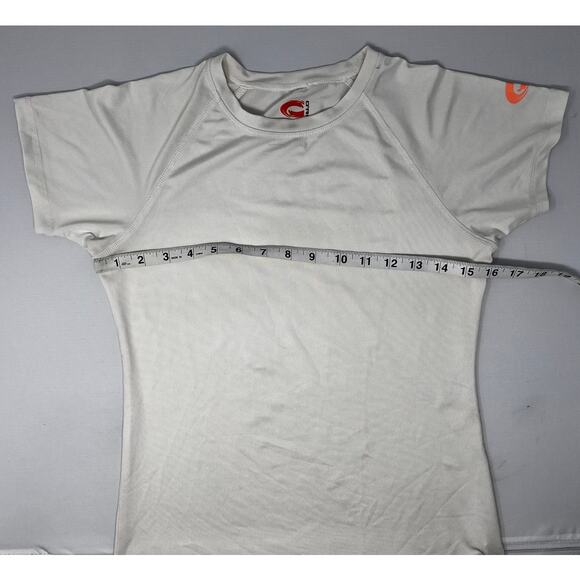 O'RAGEOUS Men's White Stretch Spandex Shirt size Small Pre-Owned small stain - Picture 3 of 6